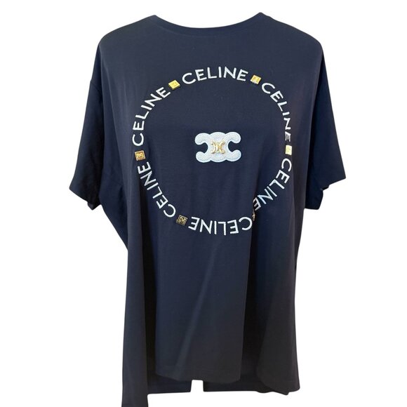 OVERSIZED CELINE TOP-T SHIRT SIZE M/L NEW - Picture 1 of 8